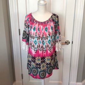 Win Win Boho Dress Tunic L